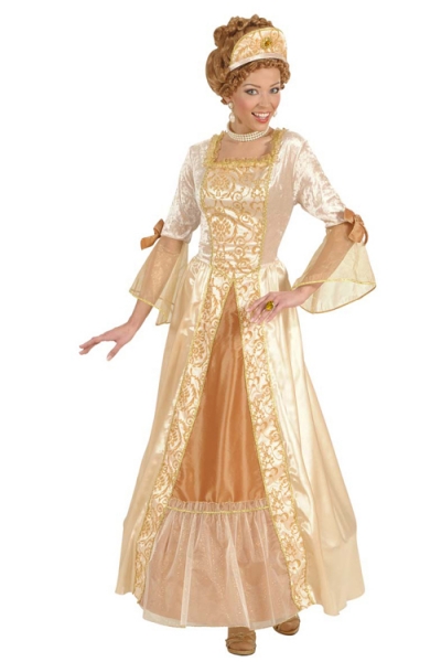 Sexy Fairytale Queen Costume Dress with Ornate Sleeves